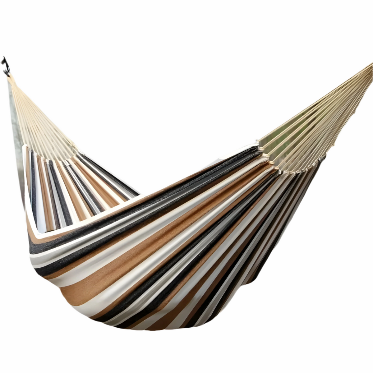 Comfortable Hammock Swing - Thick Striped Fabric