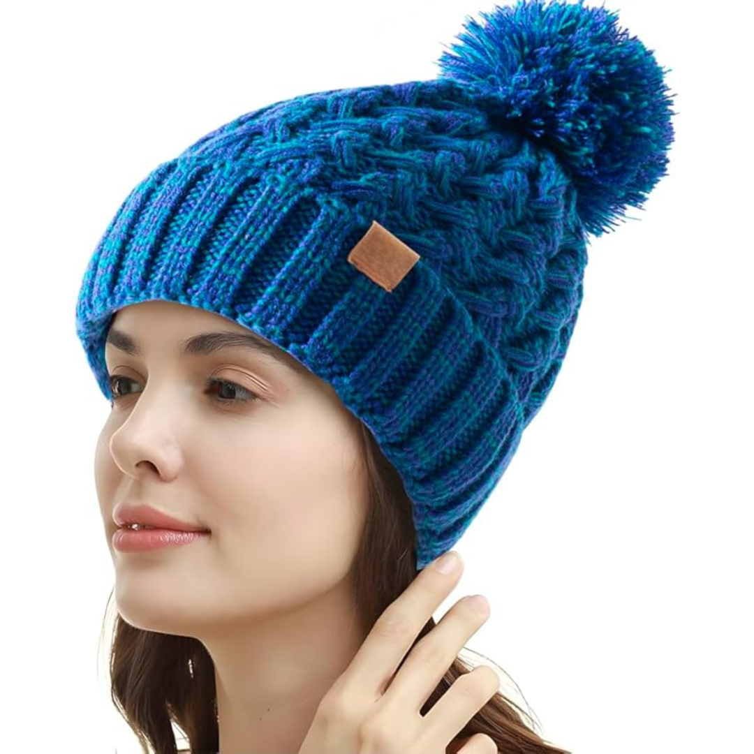 Comfortable Winter Pom-Pom Beanie