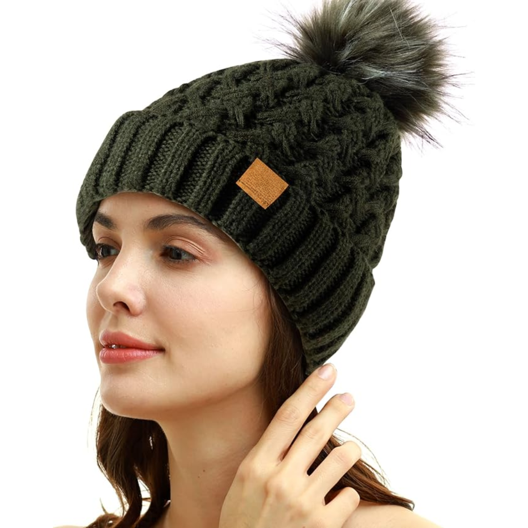 Comfortable Winter Pom-Pom Beanie