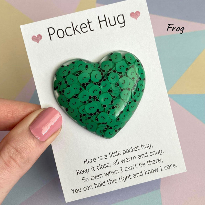 Comforting Pocket Hug Heart Gift