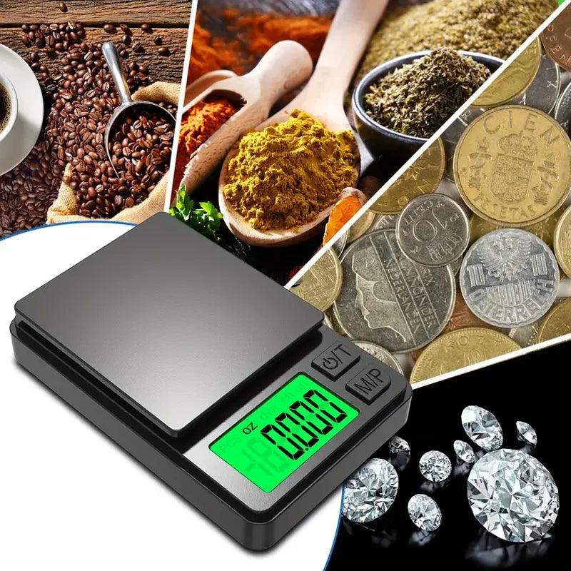Compact Digital Scale for Precision Weighing up to 1000 g