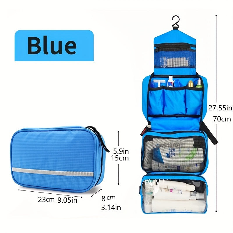 Compact Hanging Toiletry Bag Organizer – Travel Toiletry Bag