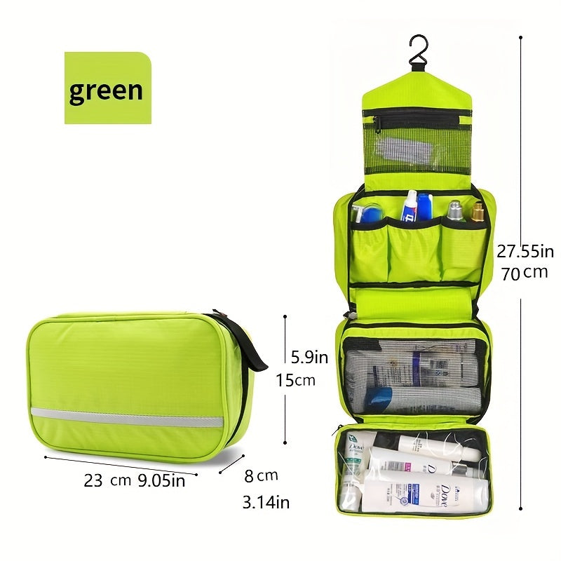 Compact Hanging Toiletry Bag Organizer – Travel Toiletry Bag