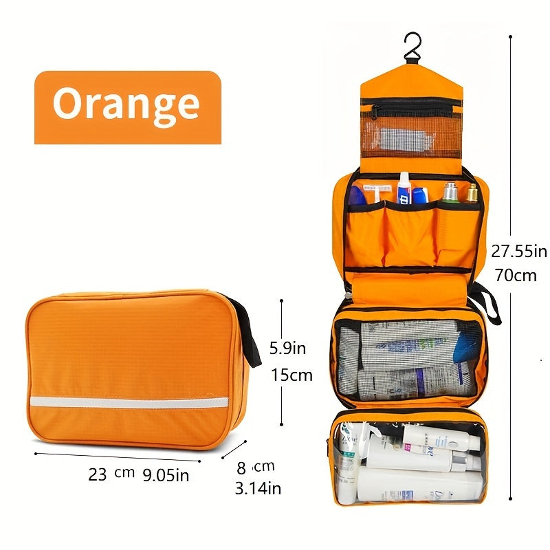 Compact Hanging Toiletry Bag Organizer – Travel Toiletry Bag