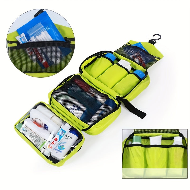 Compact Hanging Toiletry Bag Organizer – Travel Toiletry Bag