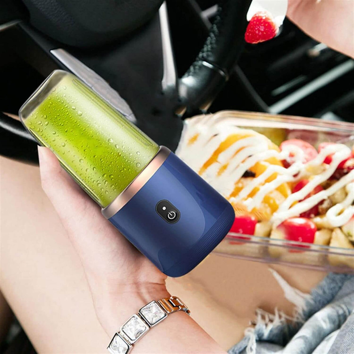 Compact Portable Electric Juicer Blender