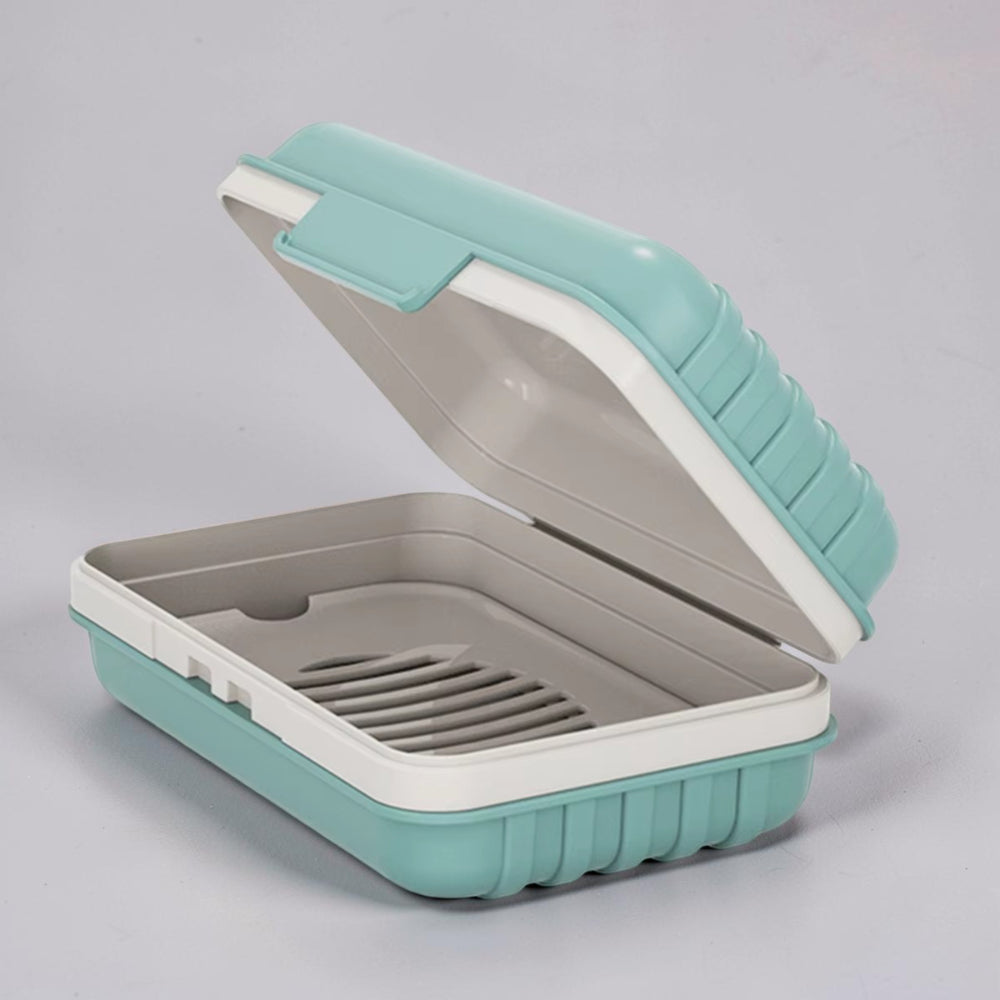 Compact Portable Leakproof Travel Soap Storage Box