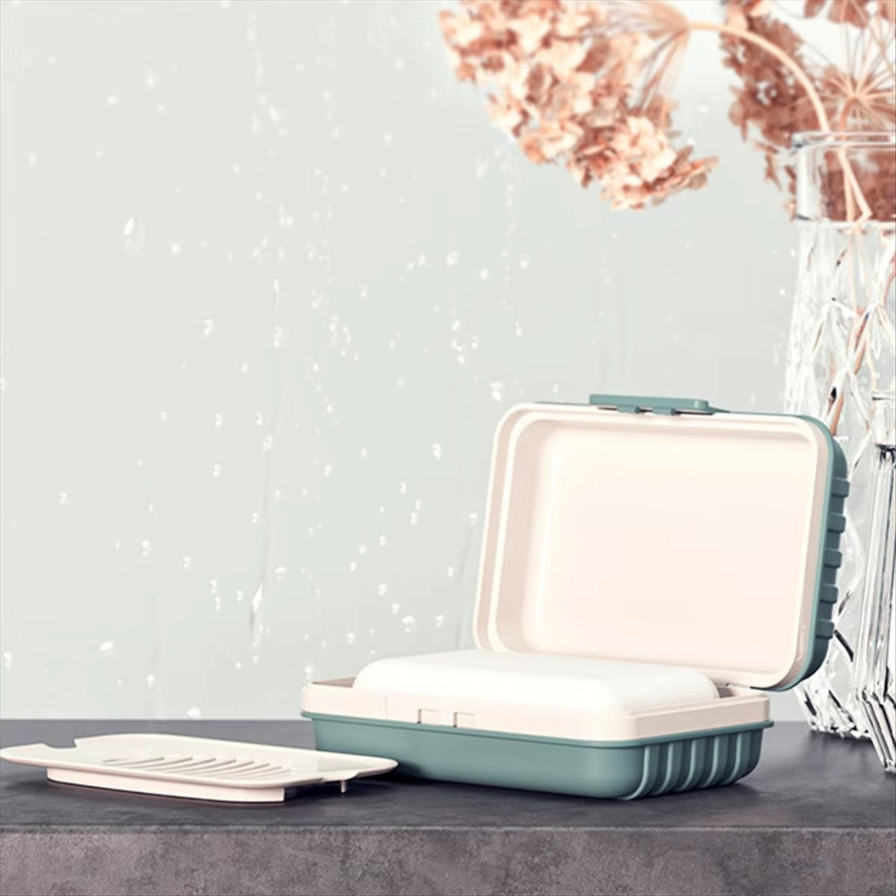 Compact Portable Leakproof Travel Soap Storage Box