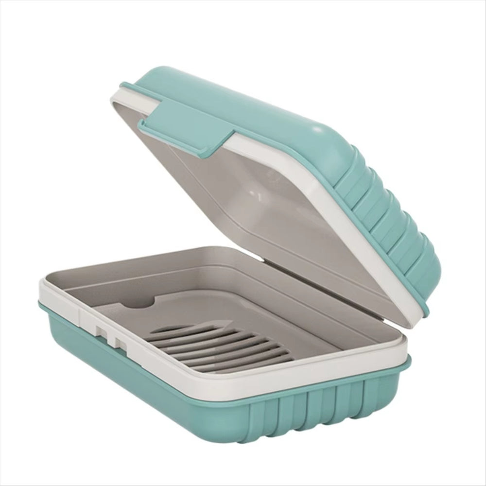Compact Portable Leakproof Travel Soap Storage Box