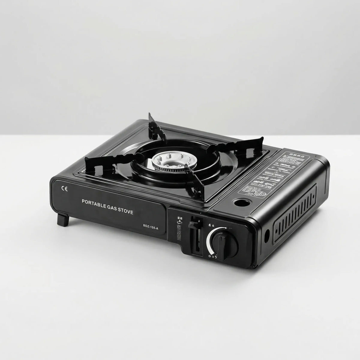 Compact Portable Single-Burner Gas Stove