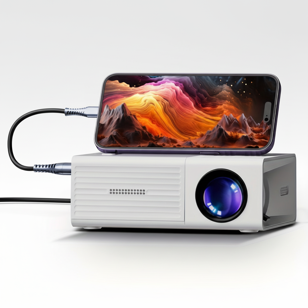 Compact Projector for Home Theater and Presentations