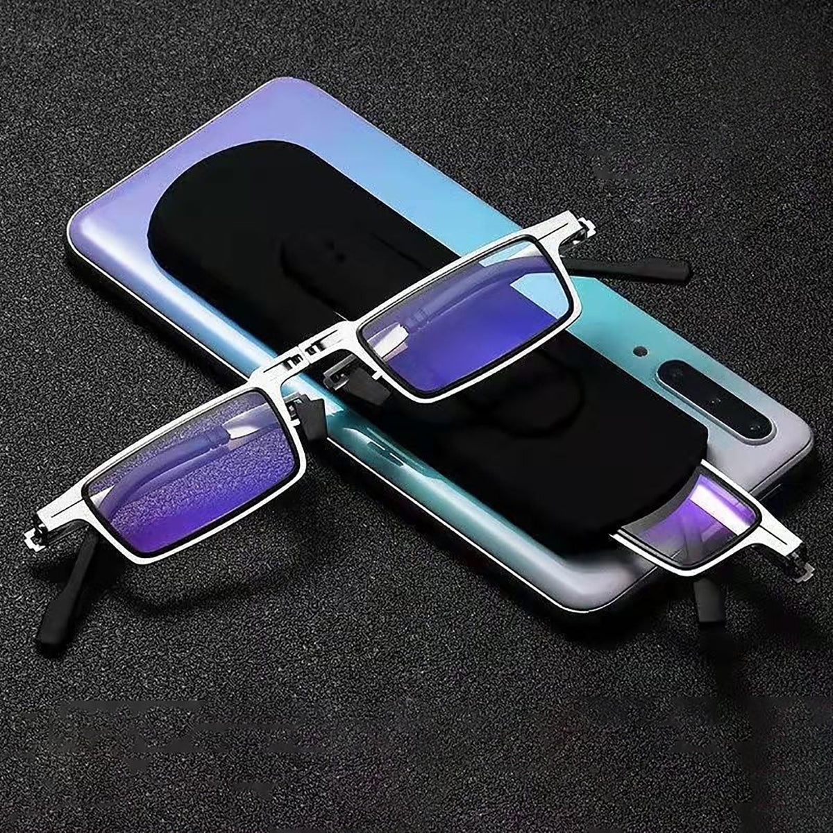 Compact Reading Glasses with Case