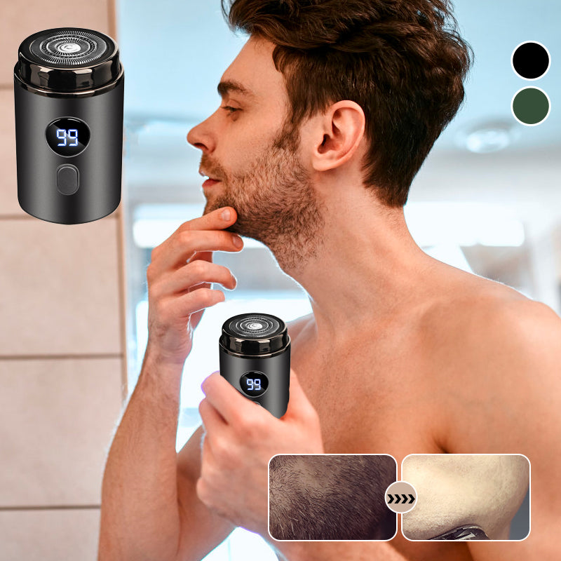 Compact Travel-Friendly Electric Shaver with Type-C Charging