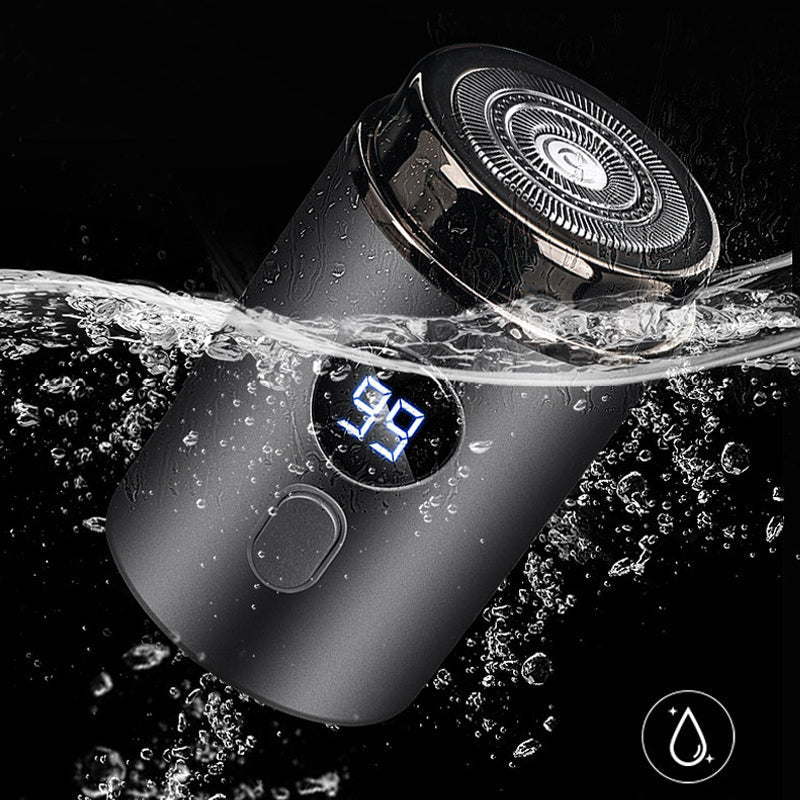 Compact Travel-Friendly Electric Shaver with Type-C Charging