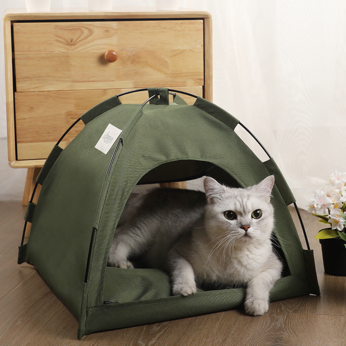 Cooling Cat Tent - Comfortable Retreat for Hot Days