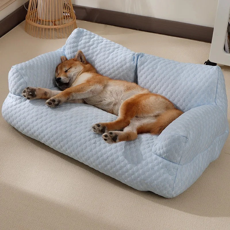 Cooling Dog Sofa in Breathable Fabric