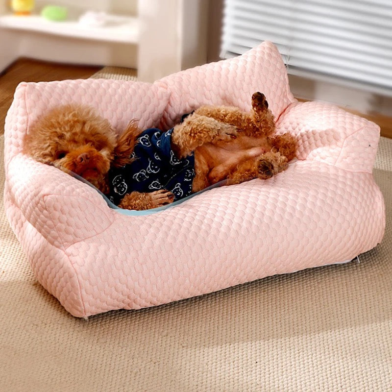 Cooling Dog Sofa in Breathable Fabric