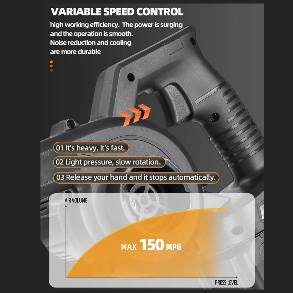 Cordless Air Blower / Leaf Blower – Ideal for Cleaning or Gardening