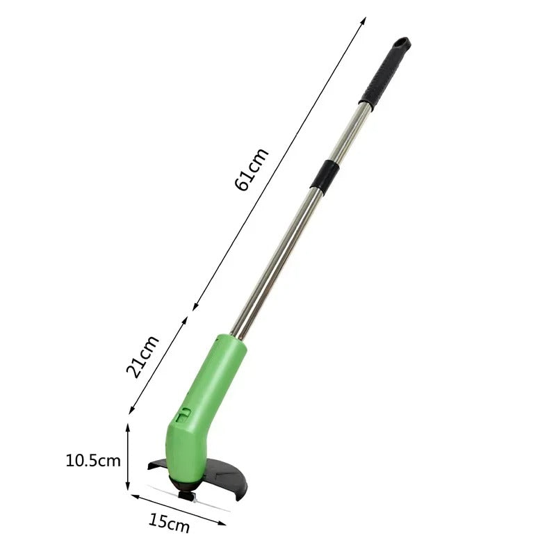 Cordless Battery-Operated Weed Eater and Grass Trimmer