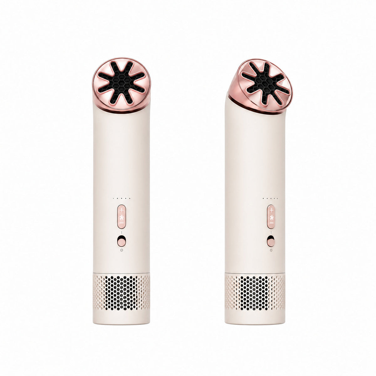 Cordless Travel Hair Dryer with Diffuser Attachment, Ionic Care and Quiet Motor