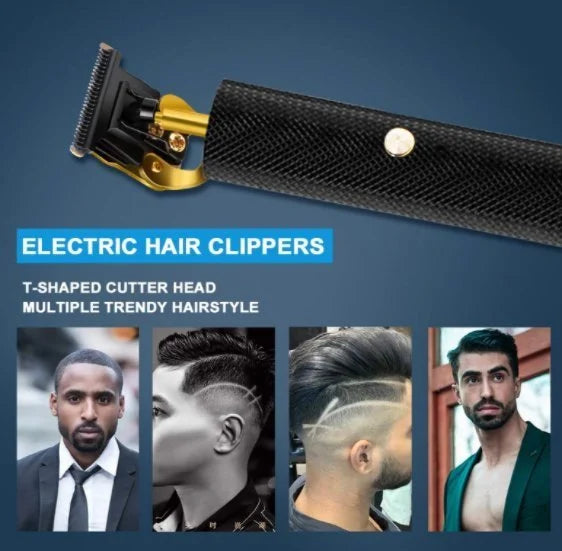 Cordless Zero-Gapped Hair Trimmer and Clipper