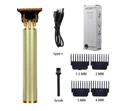 Cordless Zero-Gapped Hair Trimmer and Clipper
