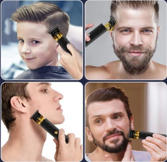 Cordless Zero-Gapped Hair Trimmer and Clipper