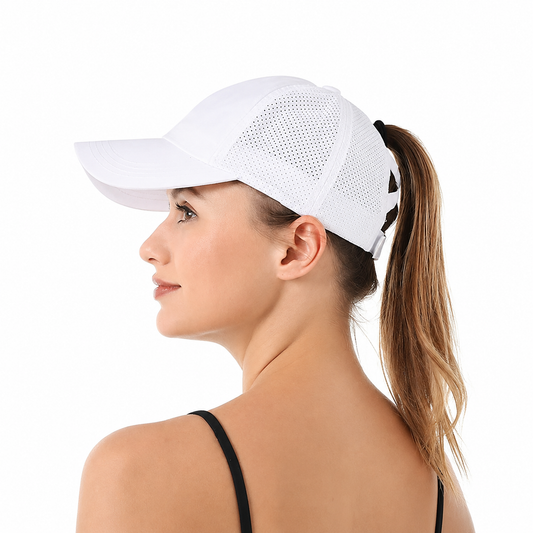 Crossback Ponytail Sports Cap