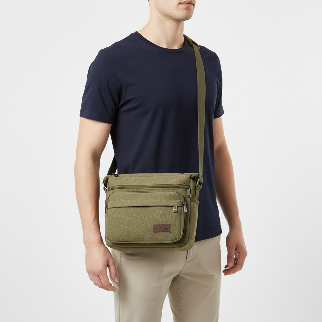 Crossbody Messenger Bag