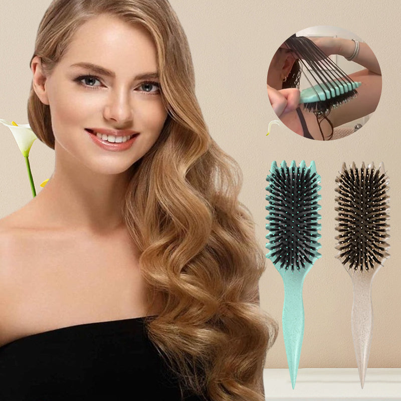 CurlEase - 3-in-1 Hair Styling Brush
