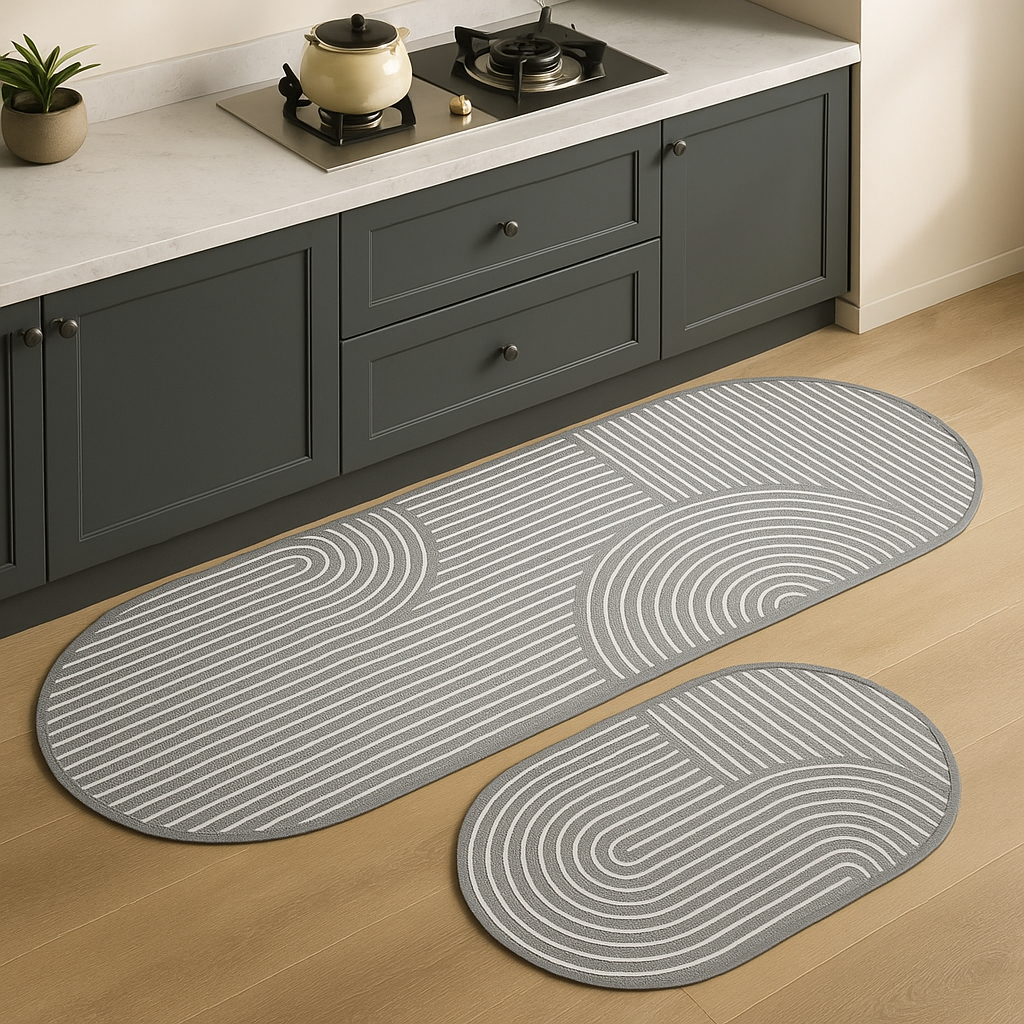 Cushioned Absorbent Non-Slip Kitchen Mat