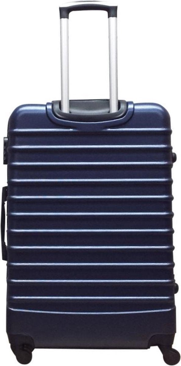 Dark Blue 2-Piece Hardshell Luggage Set for Travel