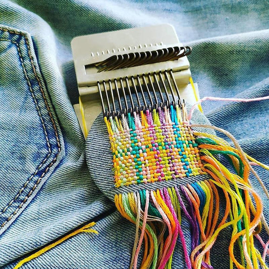 Darning Loom Kit for Small Hole Repair with Multiple Hooks