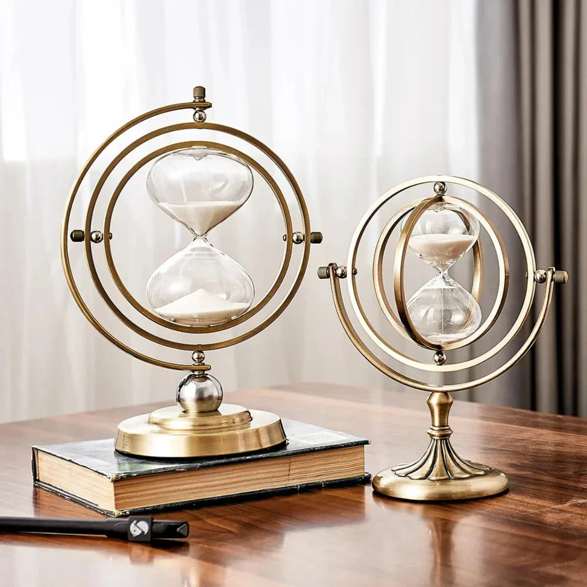 Decorative and Functional Hourglass Sand Timer
