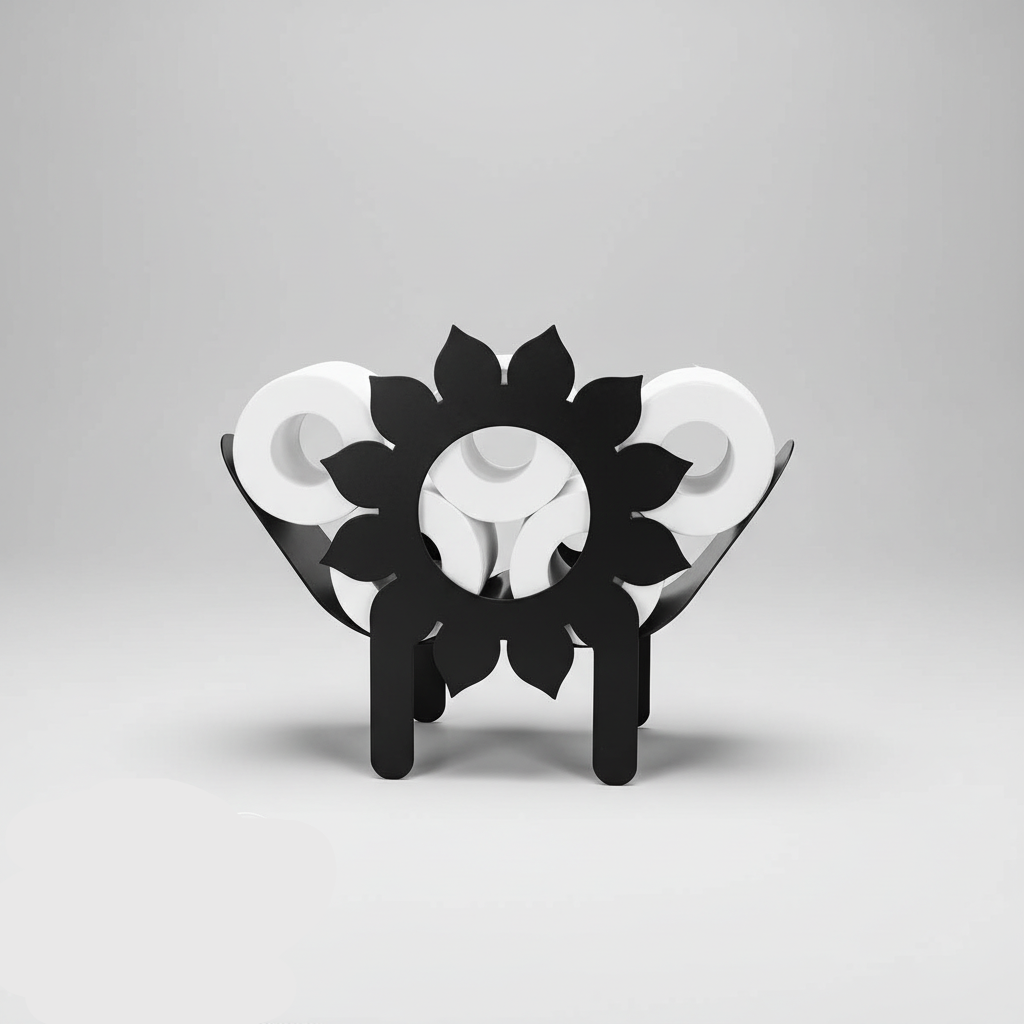 Decorative Animal-Shaped Toilet Paper Roll Holder