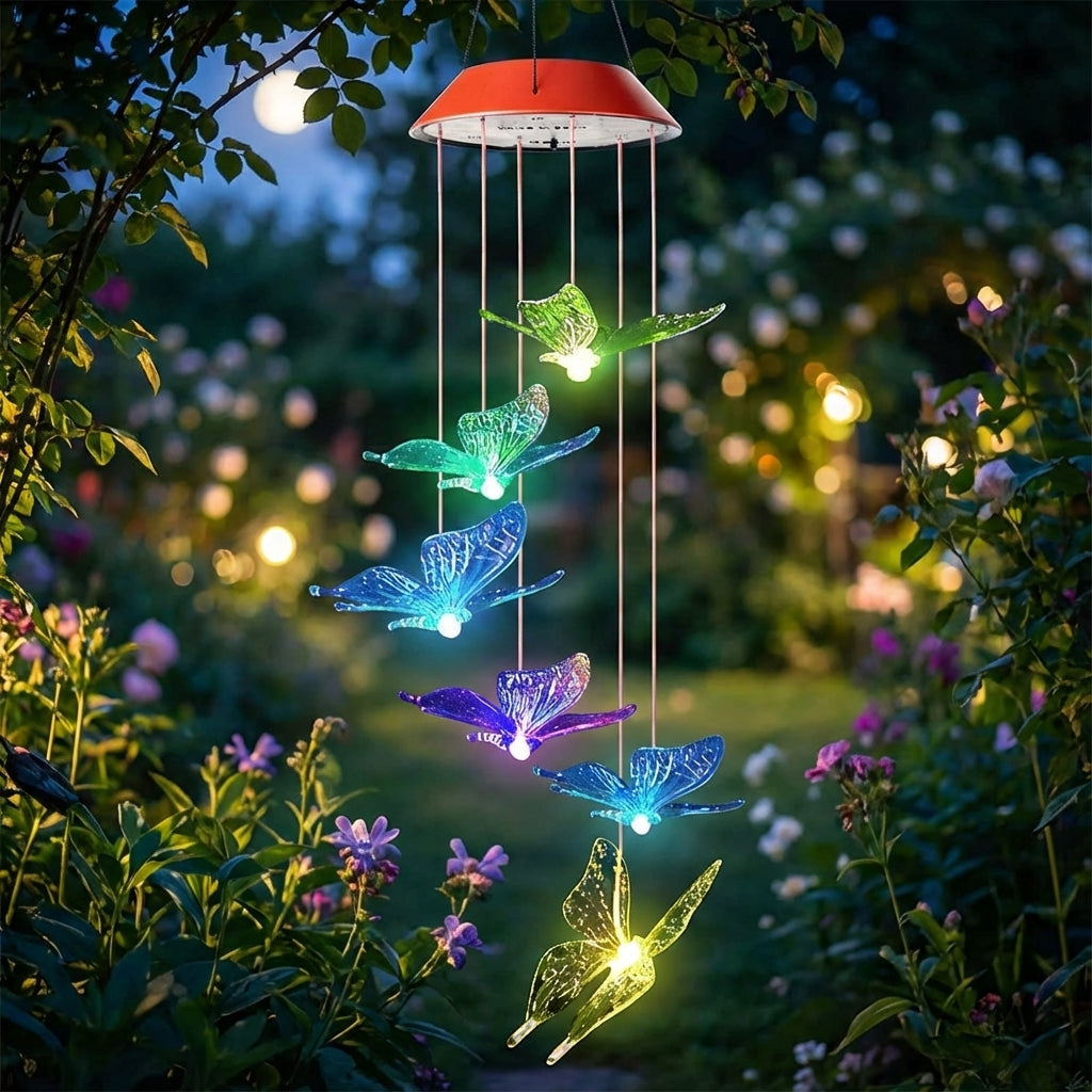 Decorative Butterfly Wind Chime