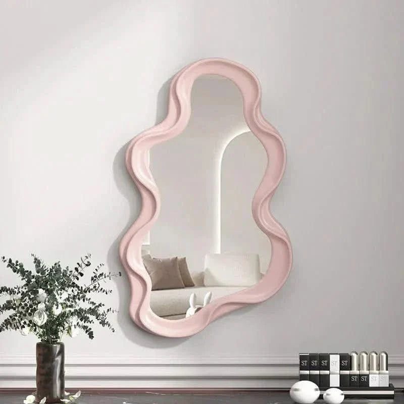 Decorative Cloud-Shaped Wall Mirror