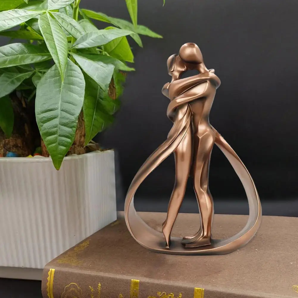 Decorative Sculpture of Embracing Figures