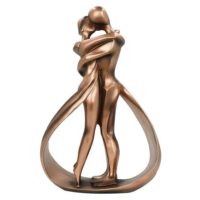 Decorative Sculpture of Embracing Figures
