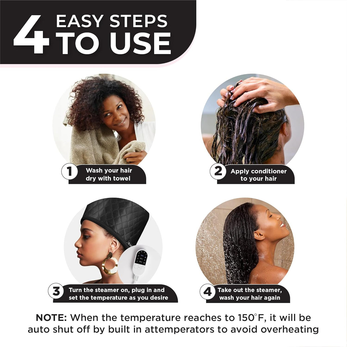 Deep Conditioning Hair Steamer