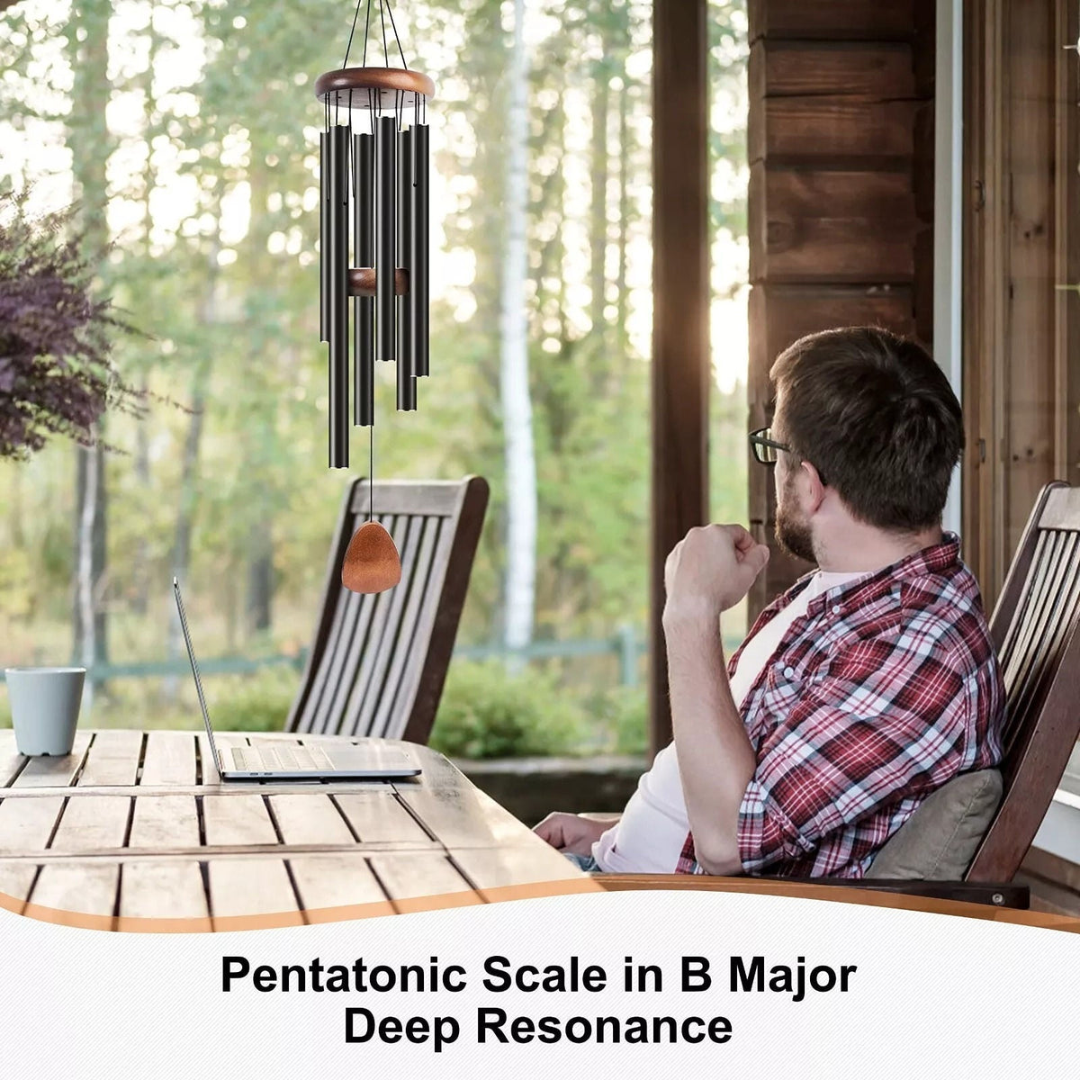 Deep Tone Aluminum Wind Chimes