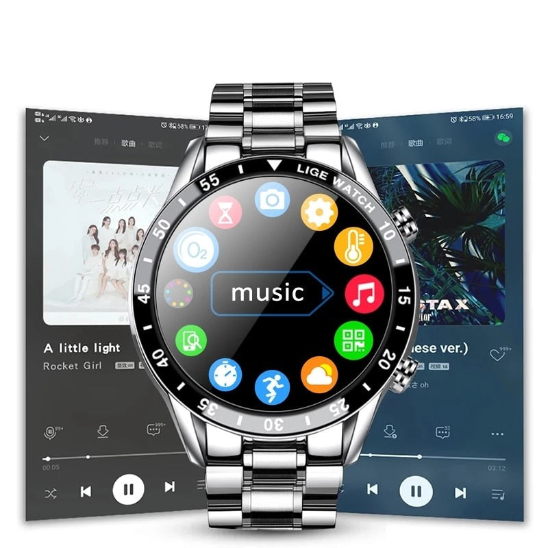 Deluxe Smartwatch | Multifunctional with a Luxury Look