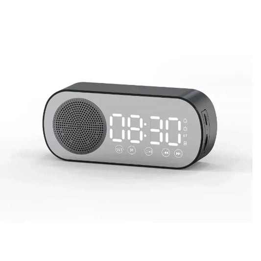 Digital Alarm Clock with Bluetooth Speaker & FM Radio
