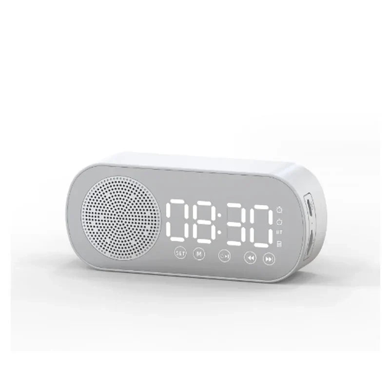 Digital Alarm Clock with Bluetooth Speaker & FM Radio