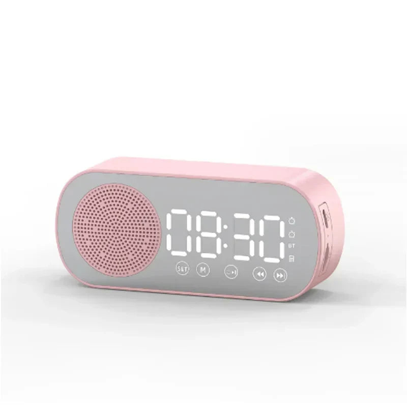 Digital Alarm Clock with Bluetooth Speaker & FM Radio