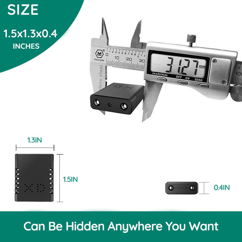 Discreet HD Security Camera with Audio