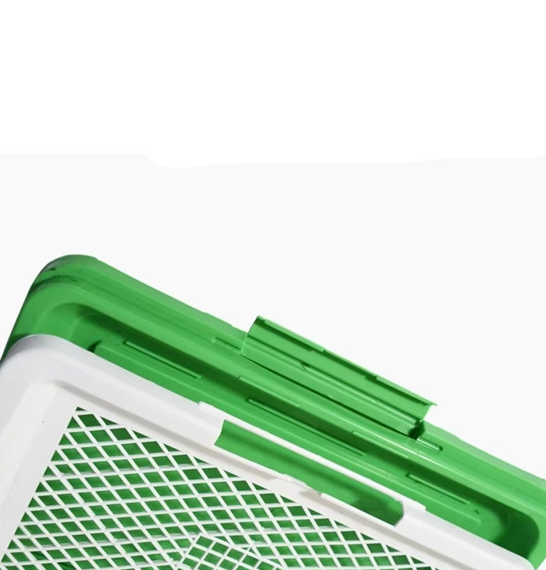 Dog Litter Box with Artificial Grass - Hygienic for Indoor & Outdoor Use
