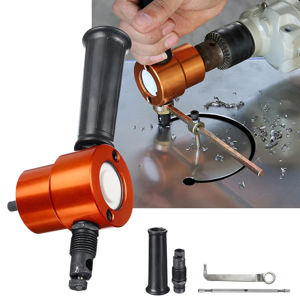Double-Head Metal Nibbler Cutter