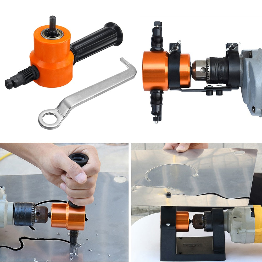 Double-Head Metal Nibbler Cutter