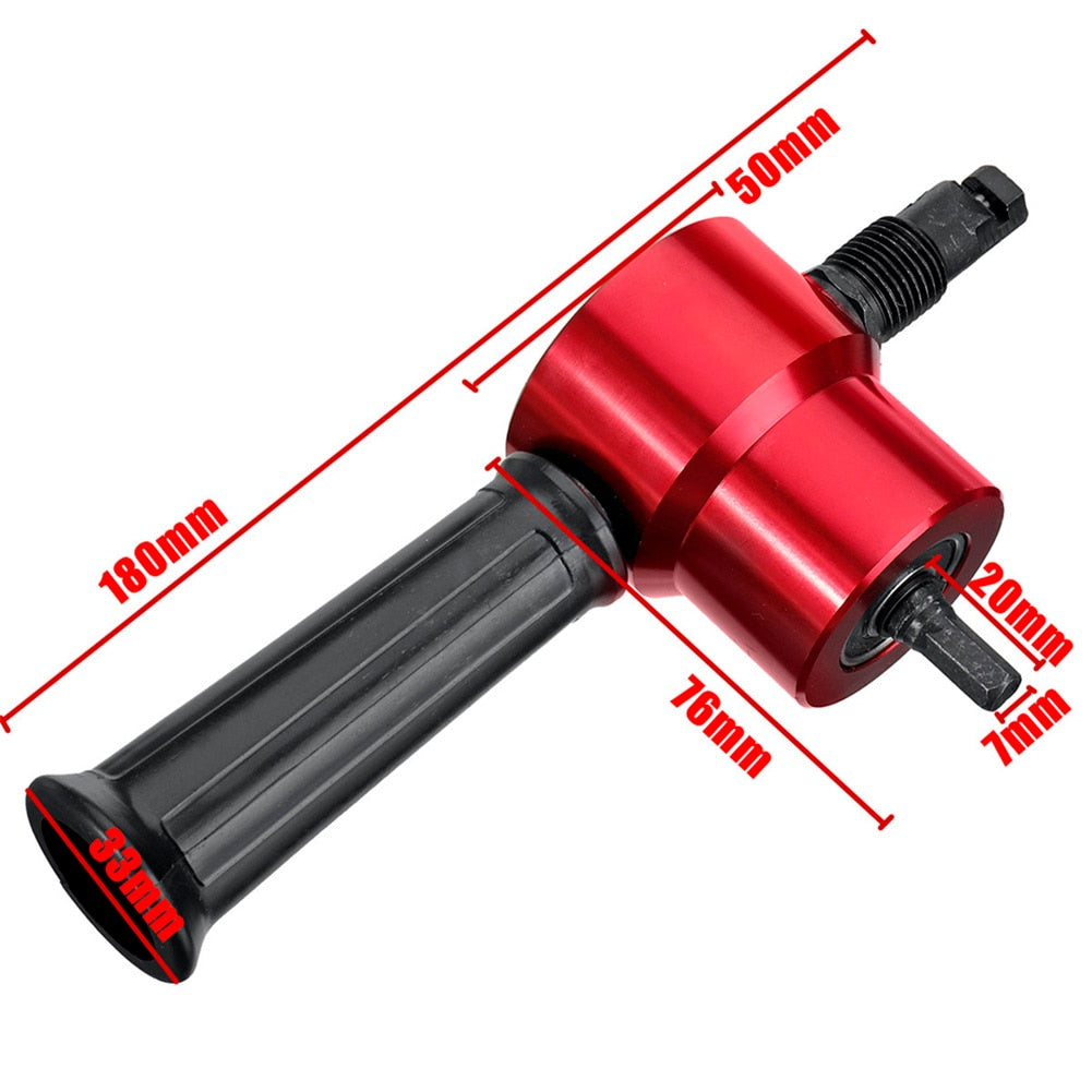 Double-Head Metal Nibbler Cutter